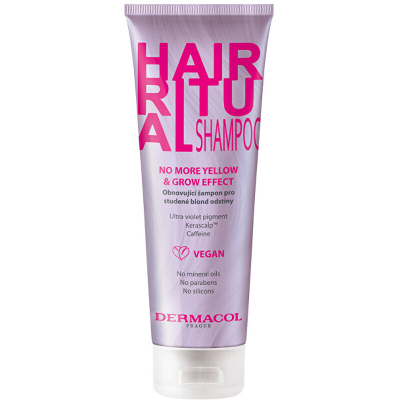 Hair Ritual No More Yellow & Grow Effect Shampoo ( studené blond odstíny ) - Šampon