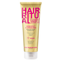 Hair Ritual Grow Effect & Super Blonde Shampoo - Obnovujúci šampón pre blond vlasy