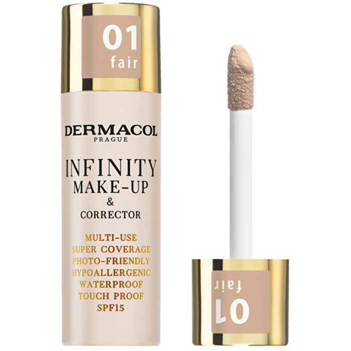 Dermacol Infinity make-up&korektor č.04 bronze 20 g