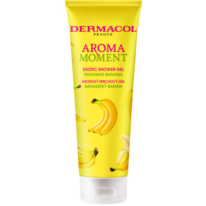 Bahamas Banana Darčeková sada sprchový gél Bahamas Banana 250 ml a telový peeling Bahamas Banana 200 g
