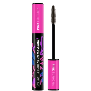 Eyelash & Hair Neon Mascara Pink Euphoria - Riasenka 9 ml
