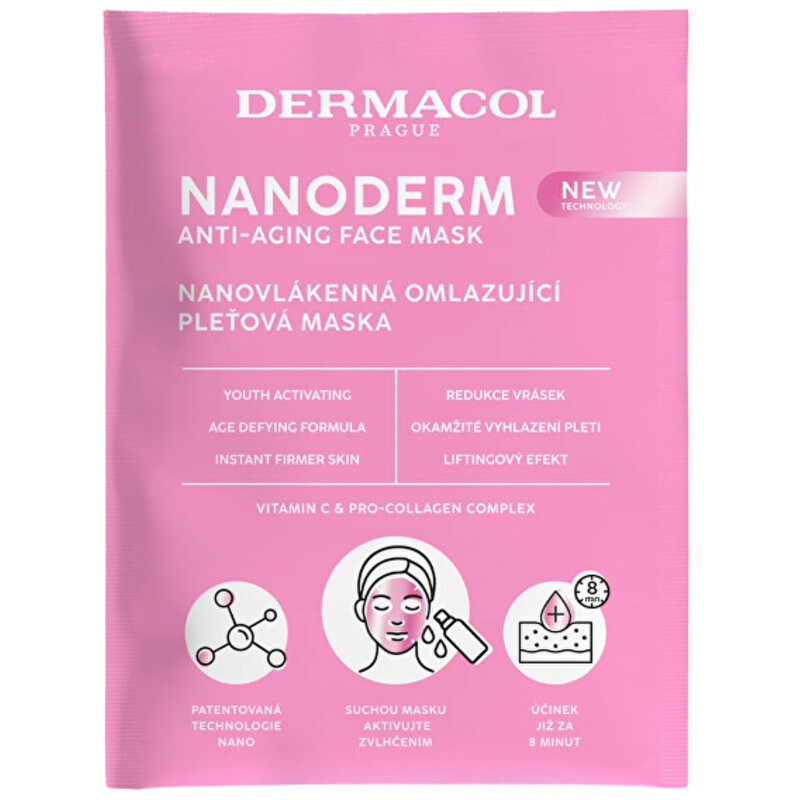 Nanoderm Face Mask - Nanovlákenná omlazující pleťová maska