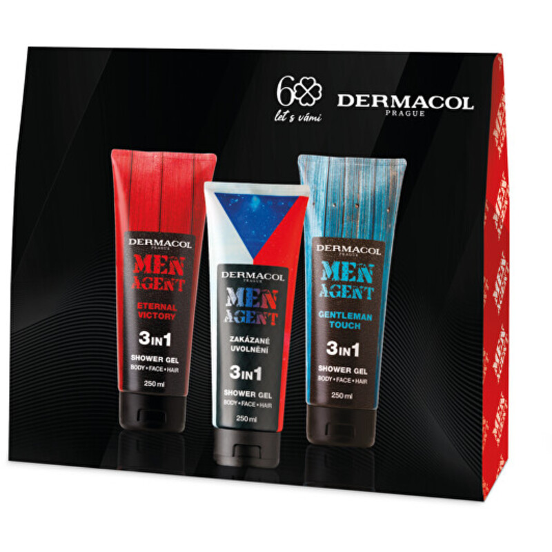 Men Agent Mix Shower Gel Trio - Dárková sada