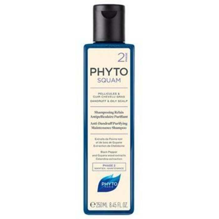 PhytoSquam Anti-Dandruff Purifying Maintenance Shampoo ( normální až mastné vlasy ) - Čisticí šampon proti lupům 