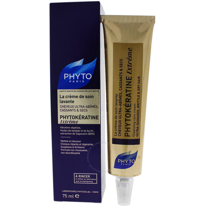 PhytoKératine Extreme Cleansing Care Cream (veľmi suché a poškodené vlasy) - Čistiaci balzam
