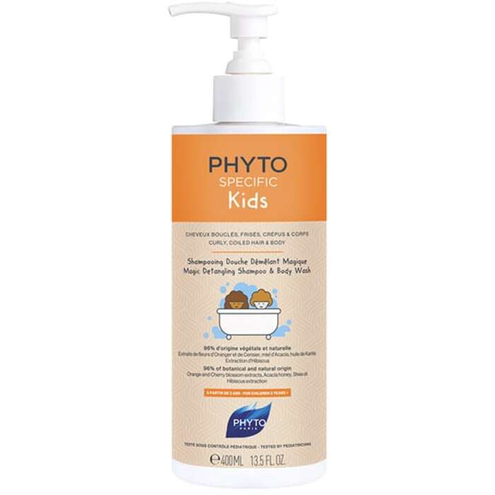 Phyto Professional PhytoSpecific Kids Magic Detangling Shampoo & Body Wash - Sprchový šampon 2v1 400 ml