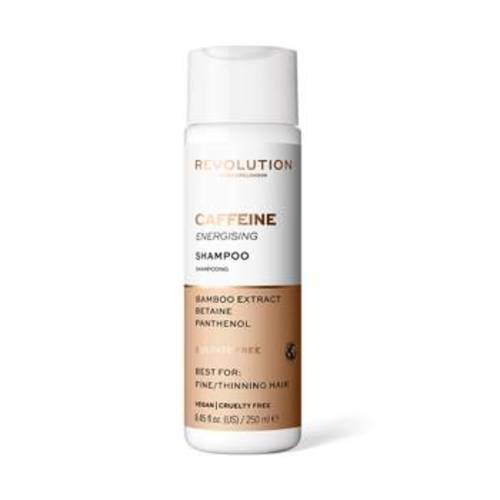 Revolution Haircare Caffeine Energising Shampoo ( jemné a zplihlé vlasy ) - Posilující šampon 250 ml