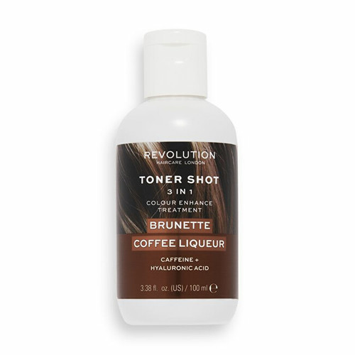 Revolution Haircare Brunette Coffee Liquer Toner Shot ( hnědé vlasy ) - Oživující barva 100 ml