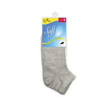 Dámské ponožky se zdravotním lemem nízké - šedé