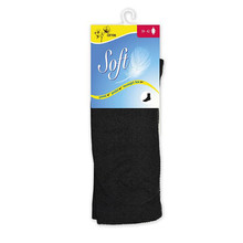 Dámské ponožky se zdravotním lemem vysoké - černé