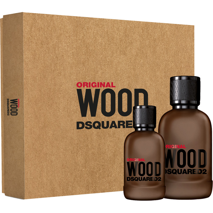 Dsquared2 Original Wood Dárková sada pánská parfémovaná voda 100 ml a pánská parfémovaná voda 30 ml