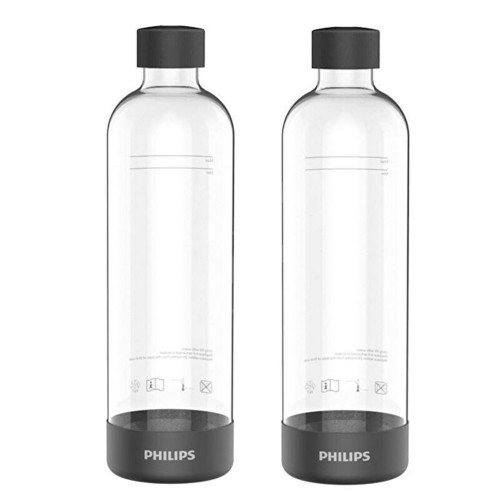 Philips Karbonizační lahev ADD911 1 l 2 ks - černá ADD911BK