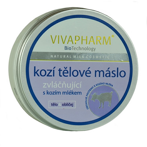 Tělové máslo s kozím mlékem 200 ml