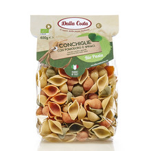 Těstoviny Tricolore Conchiglie BIO 400 g