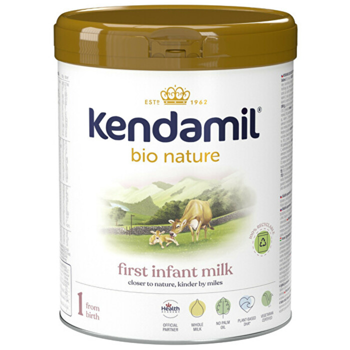 BIO Nature počáteční mléko 1 DHA+ 800 g