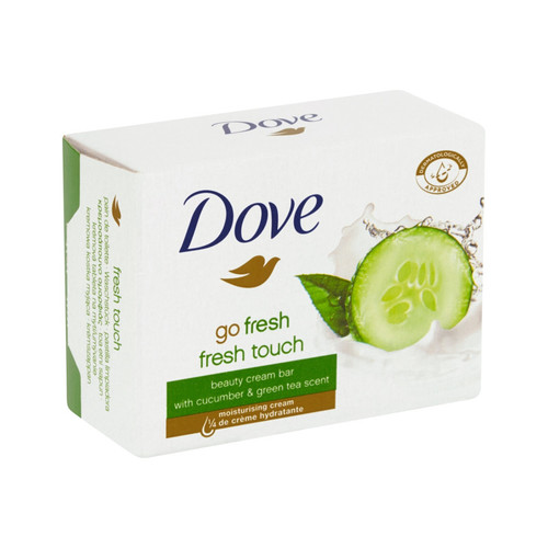 Go Fresh Fresh Touch Beauty Cream Bar - Tuhé mýdlo s vůní okurky a zeleného čaje