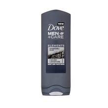 Men+Care Charcoal & Clay Body And Face Wash - Sprchový gel pro muže 