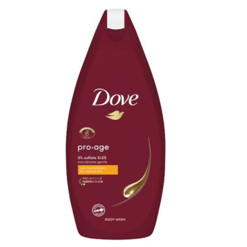 Dove Pro Age Body Wash - Sprchový gel pro zralou pokožku 450 ml