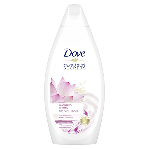 Dove Nourishing Secrets Glowing Ritual Body Wash ( Lotus Flower Extract & Rice Water ) - Sprchový Gel 400 ml