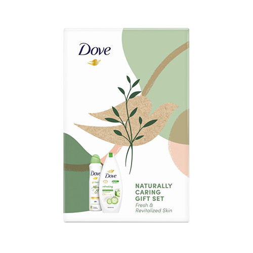 Dove Refreshing sprchový gel 250 ml + deospray 150 ml dárková sada