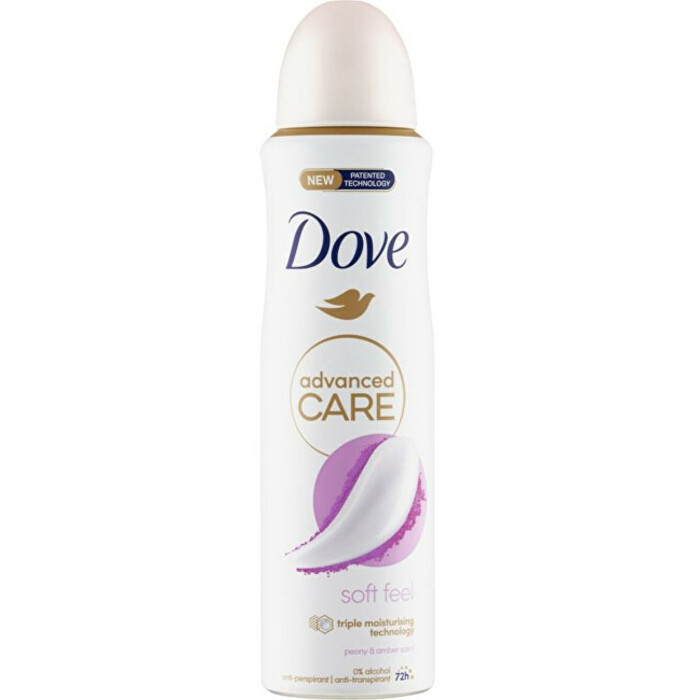 Dove Advanced Care Soft Feel Peony & Amber Anti-Perspirant - Antiperspirant ve spreji 150 ml