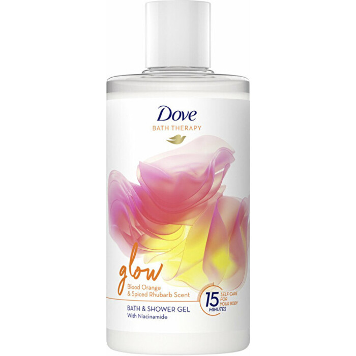 Dove Bath Therapy Glow Bath and Shower Gel - Koupelový a sprchový gel 400 ml