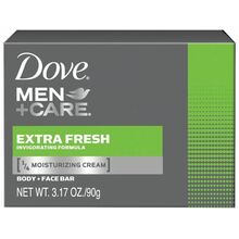 Men+Care Extra Fresh Body+Face Bar - Tuhé mydlo
