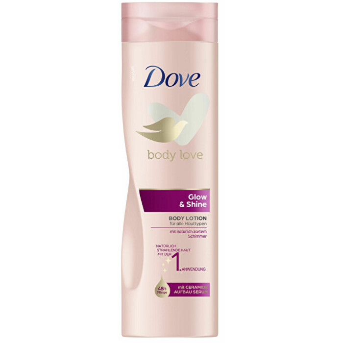 Dove Glow & Shine Body Lotion - Rozjasňující tělové mléko 250 ml