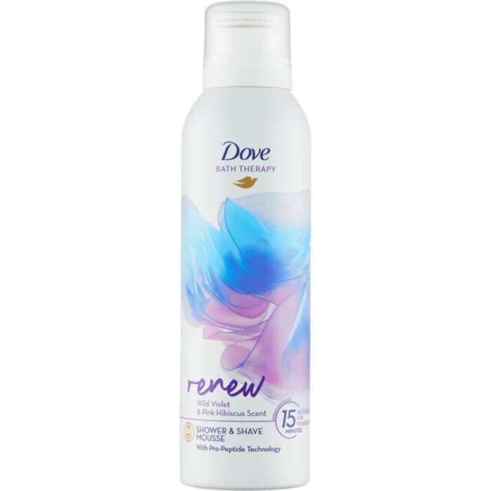Dove Renew Shower & Shave Mousse - Sprchová a holicí pěna 200 ml