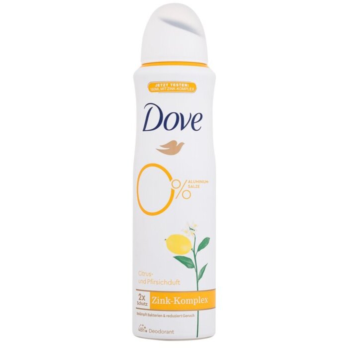0% ALU Citrus & Peach 48h Deodorant - Deodorant pro eliminaci bakterií vznikajících při pocení