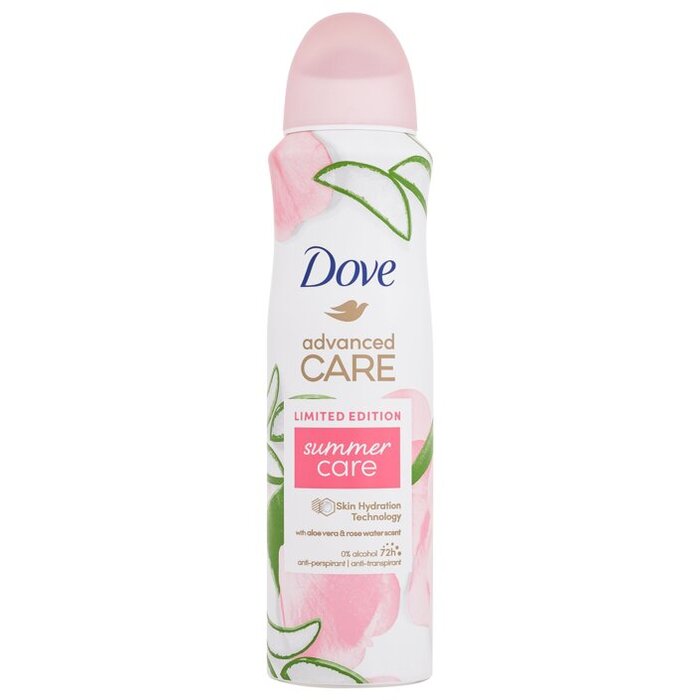 Advanced Care Summer Care 72h Antiperspirant - Antiperspirant s vôňou ružovej vody a aloe vera
