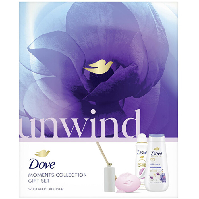Unwind Moments Collection Gift Set - Dárková sada tělové péče s vonným difuzérem