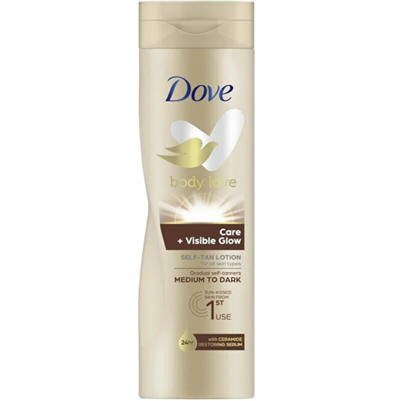 Medium to Dark Body Love Lotion - Samoopalovací mléko