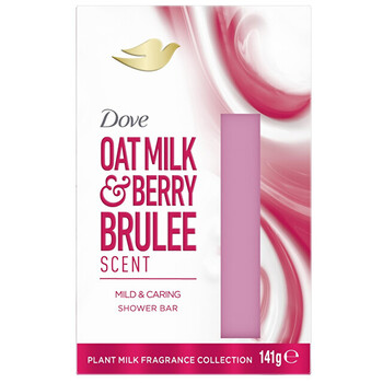 Shower Bar Oat Milk ( Ovesné mléko a Berry Bruleé ) - Krémová tableta