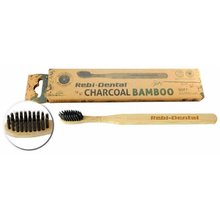 Zubní kartáček M63 charcoal bamboo měkký 1 ks