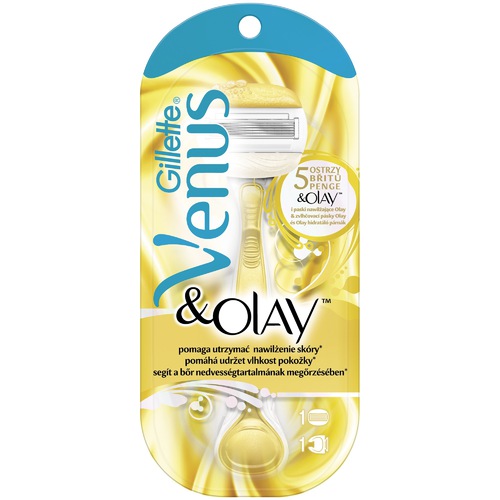 Gillette Venus & Olay - Dámský holicí strojek + 1 náhradní hlavice