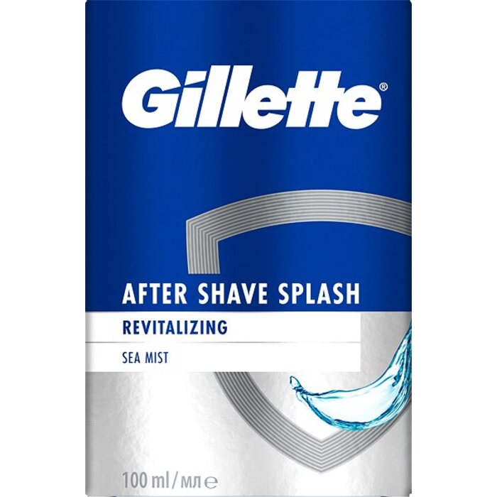 Gillette After Shave Splash Revitalizing Voda Po Holení 100 ml