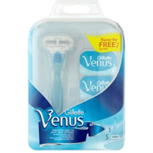Gillette Venus - Dámský holící strojek + 5 náhradních hlavic