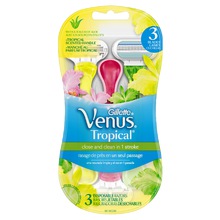 Venus Tropical ( 3 ks ) - Jednorázová dámská holítka