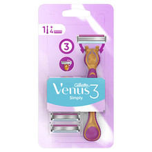 Simply Venus 3 - Holicí strojek + 4 hlavice