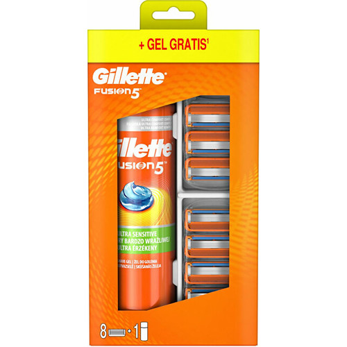 Gillette Fusion Set - Sada náhradných hlavíc
