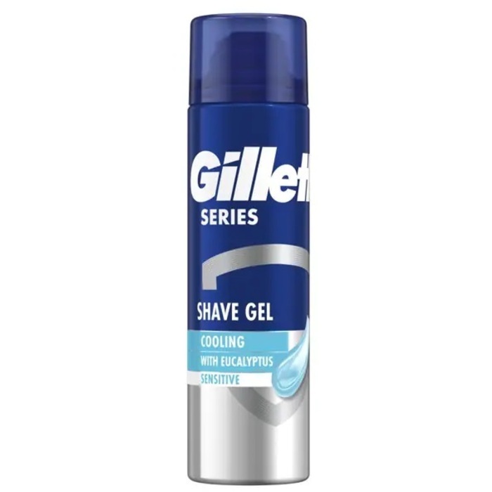 Gillette Series Sensitive Eucalyptus Cooling Shave Gel - Chladivý gel na holení 200 ml