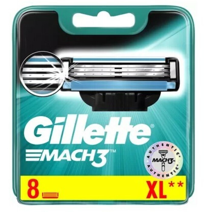 Gillette Mach3 - Náhradní hlavice 5 ks