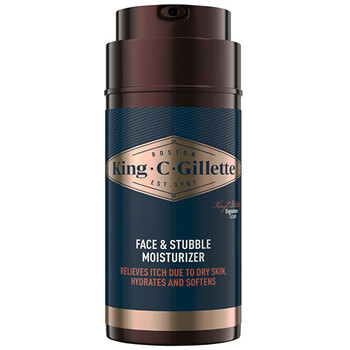King C. Face & Stubble Moisturizer - Hydratační krém na obličej a strniště