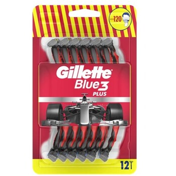 Blue3 Red ( 12 ks ) - Jednorázová holítka pro muže