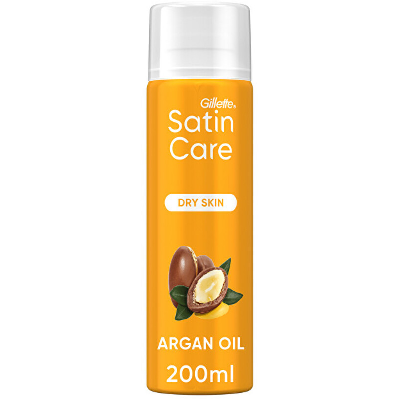 Satin Care Argan Oil - Gel na holení