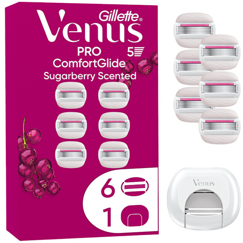 ComfortGlide Sugarberry ( 6 ks ) - Náhradní hlavice + kryt