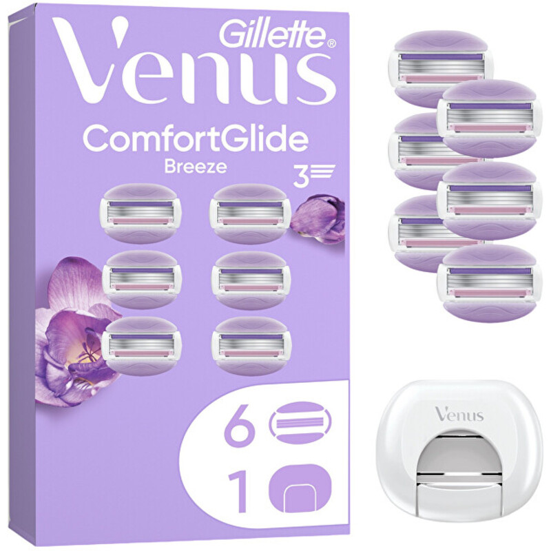 ComfortGlide Breeze ( 6 ks ) - Náhradní hlavice + kryt