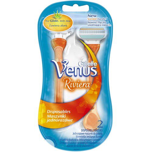 Gillette Venus Riviera ( 2 ks ) - Jednorázová dámská holítka