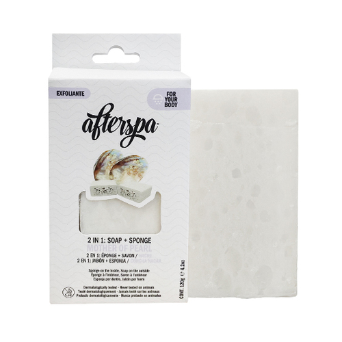 AfterSpa Multifunctional Soap Sponge - Multifunkční mýdlová houba 120 g 120 g - Oatmeal